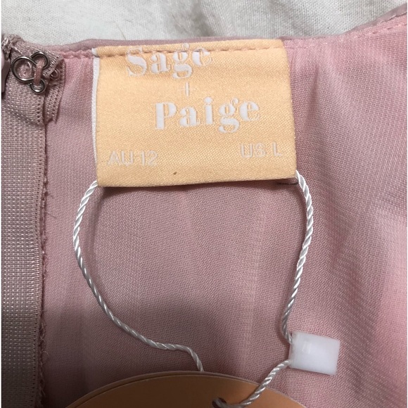 NWT Saige and Paige Pink Swing Mini Dress - Picture 7 of 7